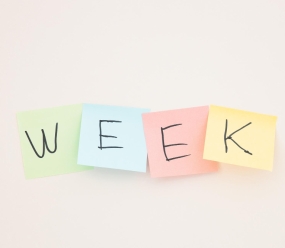 Дні тижня англійською