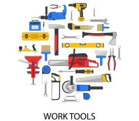 Усі інструменти та обладнання англійською