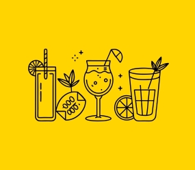 Алкогольні та безалкогольні напої англійською