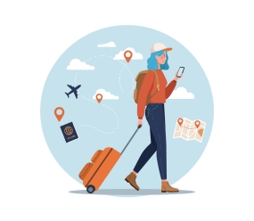 Словник про подорожі німецькою