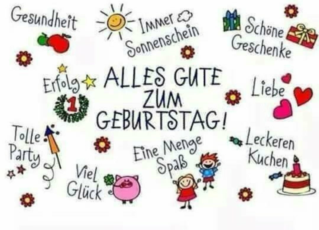 Поздравления с Днем Рождения на немецком языке - готовые фразы для поздравления самых близких людей
